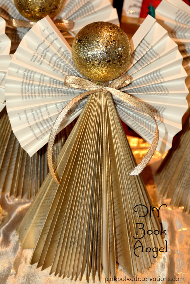 DIY Christmas book Angels