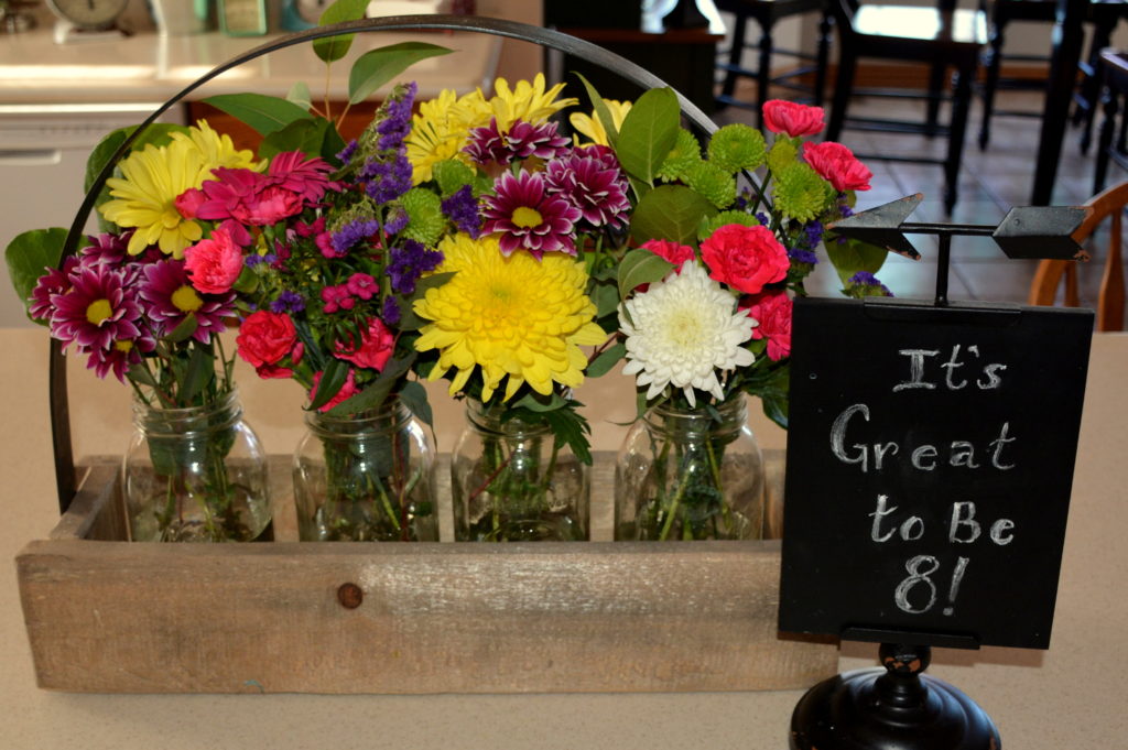 baptism flowers