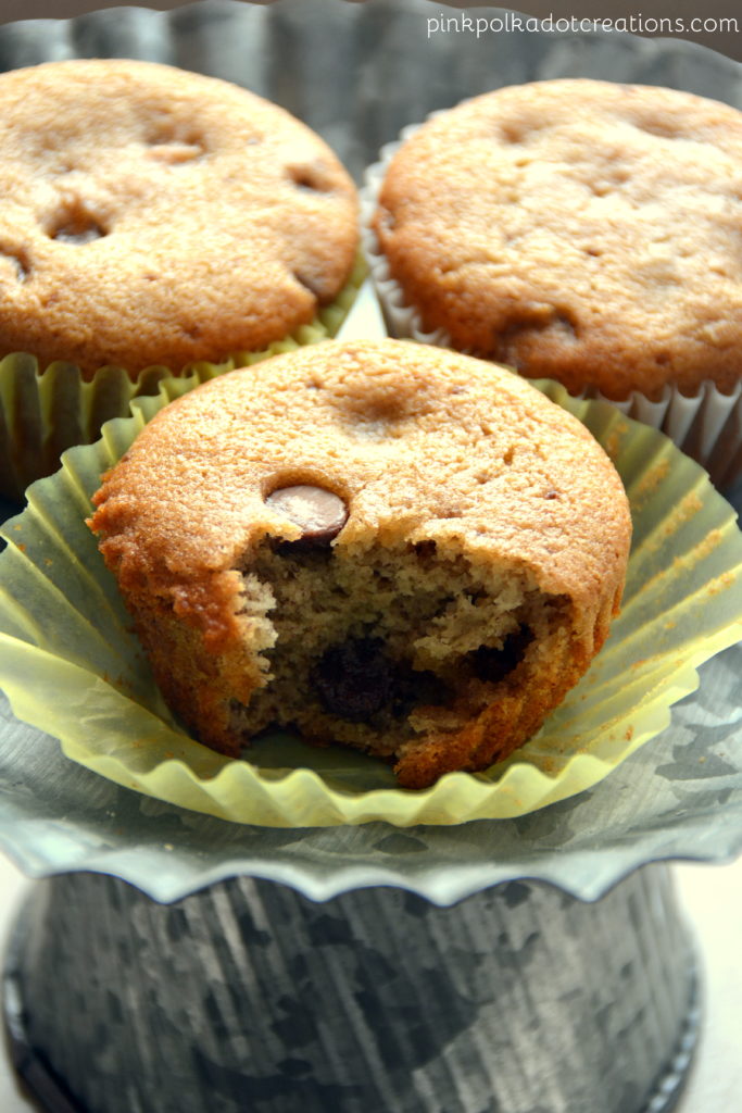 blender banana muffins