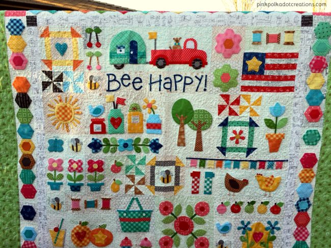 bee happy quilt