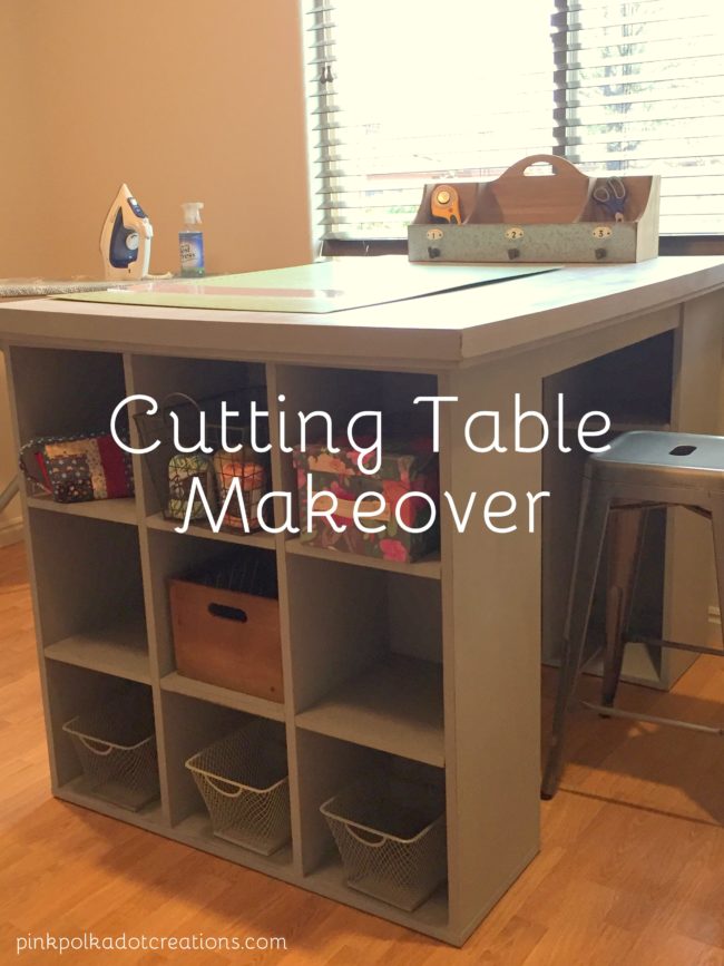 cutting table makeover